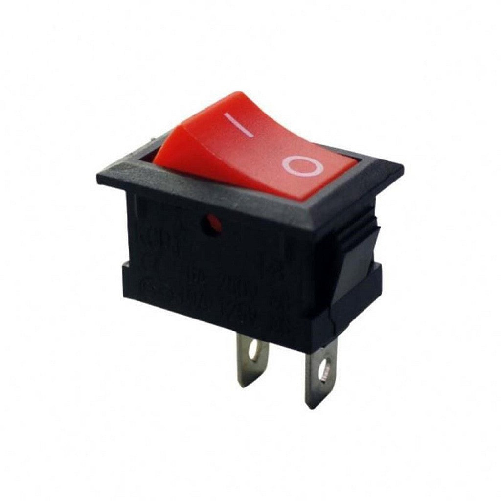 SPST Rocker Switch 6A 250V AC On/Off Electrical Switch